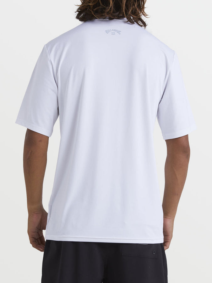 Billabong All Day Wave Short Sleeve Rashguard Spring 2026 | WHITE (WHT)