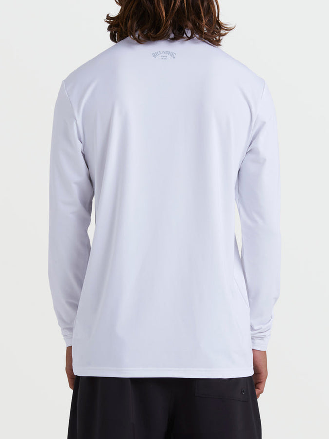 Billabong All Day Wave Long Sleeve Rashguard Spring 2026 | WHITE (WHT)