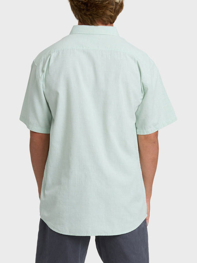 Billabong All Day Short Sleeve Buttondown Shirt Spring 2026 | GRANITE GREEN (GGN)