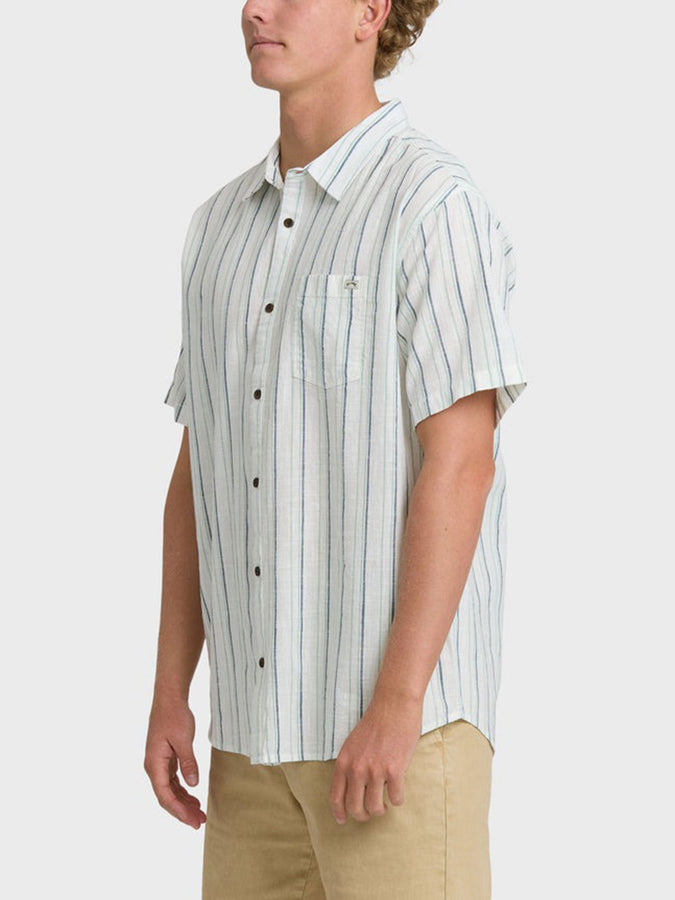 Billabong All Day Stripe S/S Buttondown Shirt Spring 2026 | CREAM (WCD0)