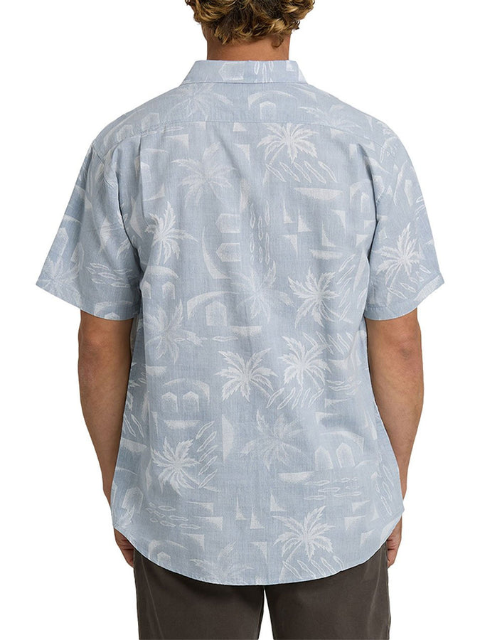 Billabong Sunday Short Sleeve Buttondown Shirt Spring 2026 | MID BLUE (MBU1)