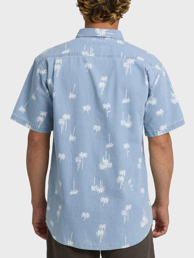 Billabong Sundays Mini S/S Buttondown Shirt Spring 2026 | CORYDALIS BLUE (CBD)