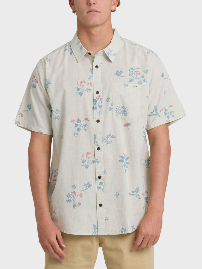 Billabong Sundays Mini S/S Buttondown Shirt Spring 2026 | STONE (STN)