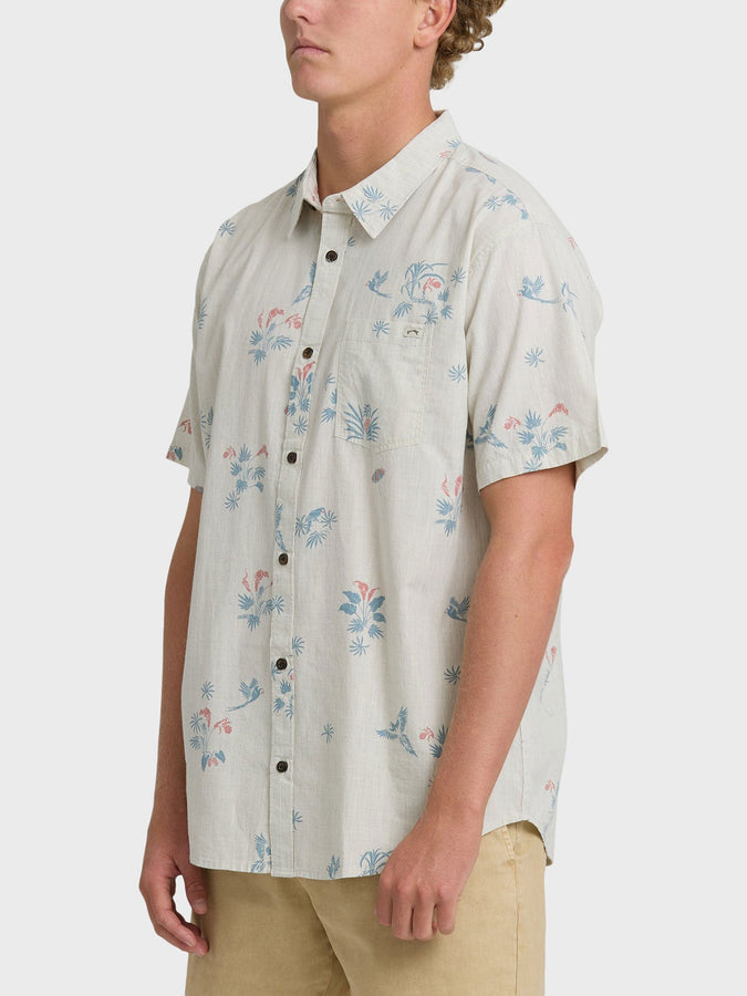 Billabong Sundays Mini S/S Buttondown Shirt Spring 2026 | STONE (STN)