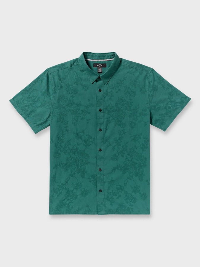 Billabong Sunshines Garage S/S Buttondown Shirt Fall 2025 | TEAL (TEA)