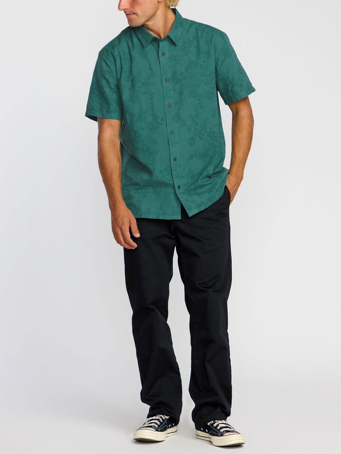 Billabong Sunshines Garage S/S Buttondown Shirt Fall 2025 | TEAL (TEA)