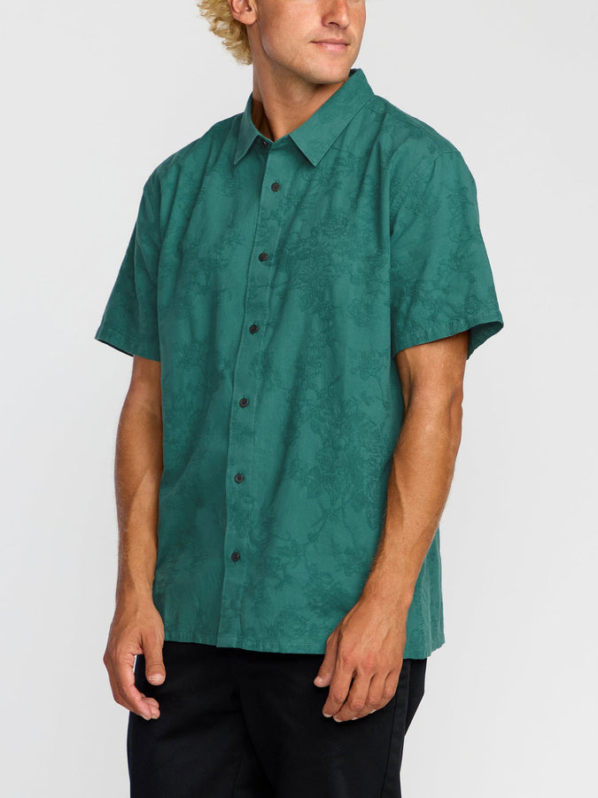 Billabong Sunshines Garage S/S Buttondown Shirt Fall 2025 | TEAL (TEA)
