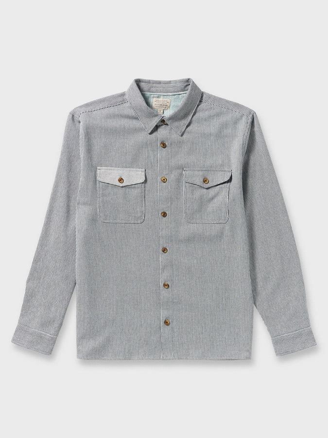 Billabong Austin Garage L/S Buttondown Shirt Fall 2025 | STONE BLUE (SNB)