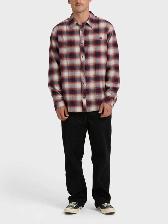 Billabong Coastline Flannel Buttondown Shirt Holiday 2025 | PLUM (PLM)