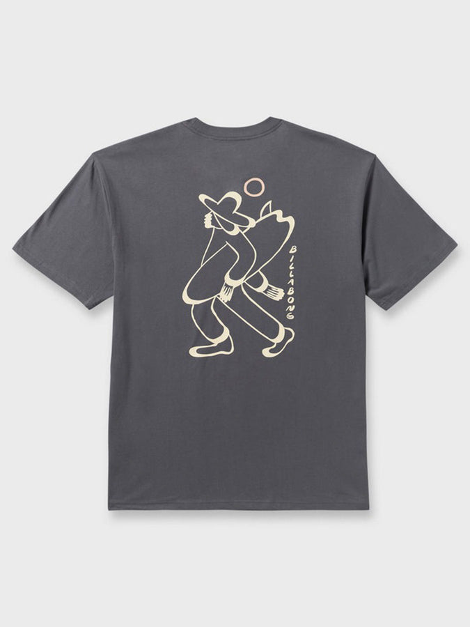 Billabong Up The Beach T-Shirt Fall 2025 | CHAR (CRC)