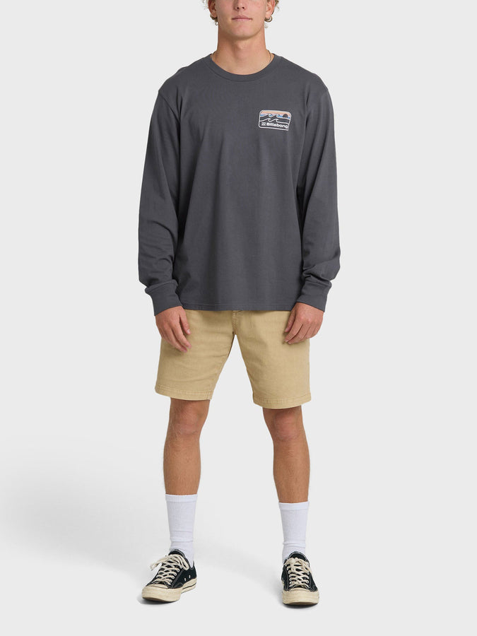 Billabong Runner Premium Long Sleeve T-Shirt Spring 2026 | GREYSTONE (GRST)
