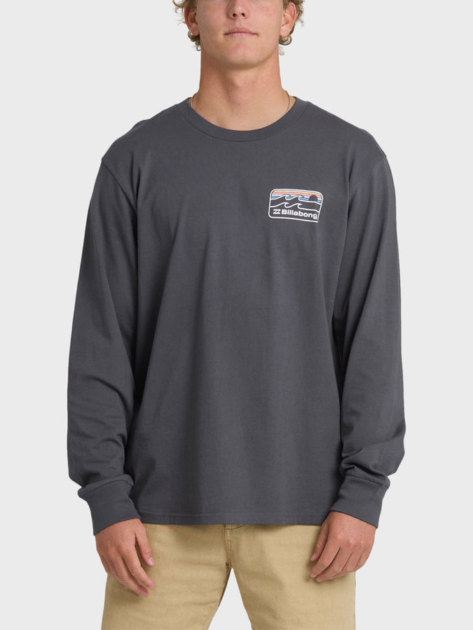 Billabong Runner Premium Long Sleeve T-Shirt Spring 2026 | GREYSTONE (GRST)