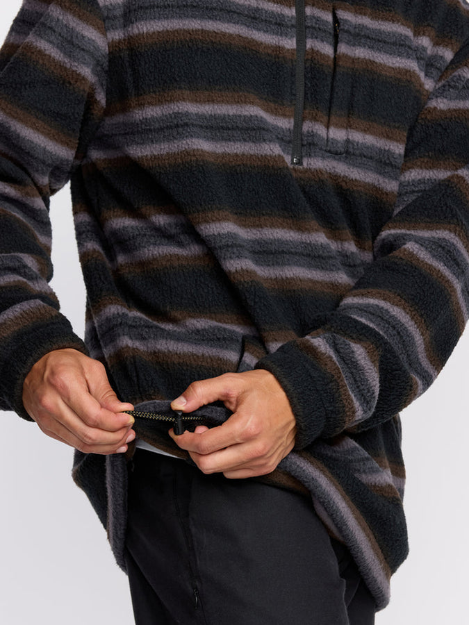 Billabong Boundary Mock Polar Sweatshirt Fall 2025 | BLACK (BLK)