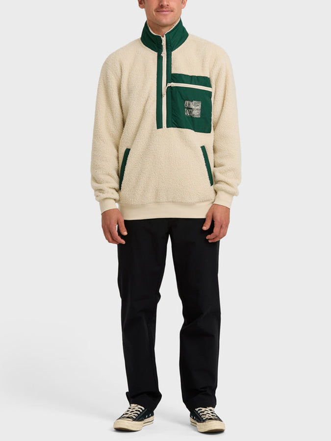 Billabong Salinity Now Boundary Mock Fleece Holiday 2025 | CHILI (CHI)