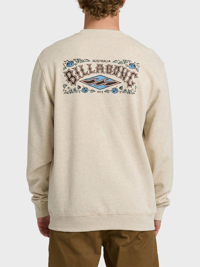 Billabong Short Sands Crewneck Sweatshirt Spring 2026 | TMEAL HEATHER (OTH)
