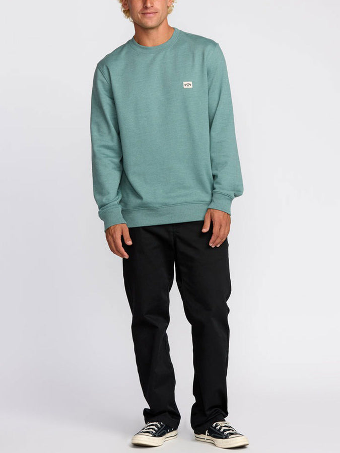 Billabong All Day Crewneck Sweatshirt Spring 2026 | SEA GREEN (SGR)