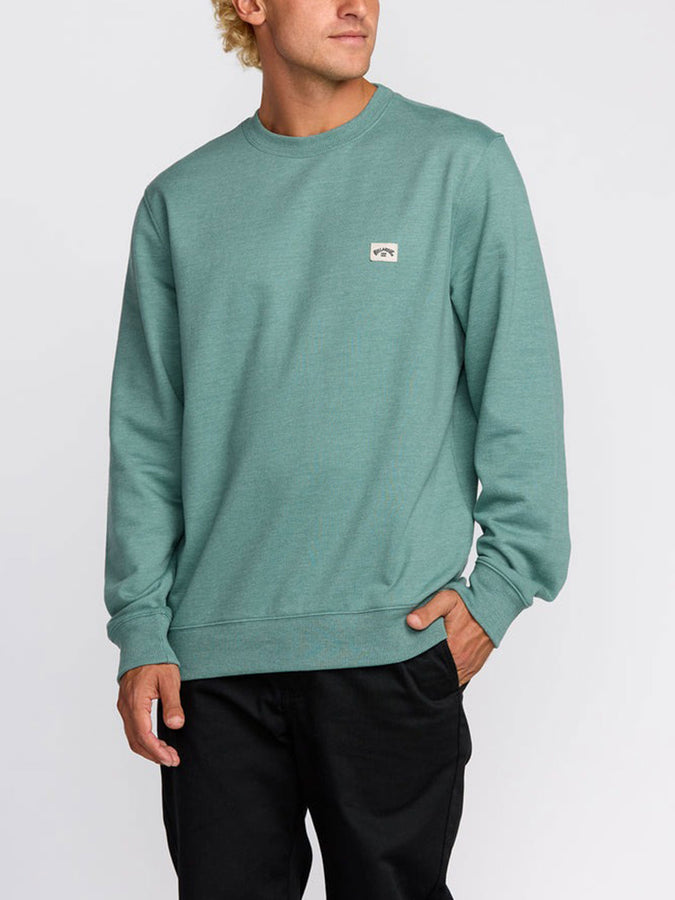 Billabong All Day Crewneck Sweatshirt Spring 2026 | SEA GREEN (SGR)