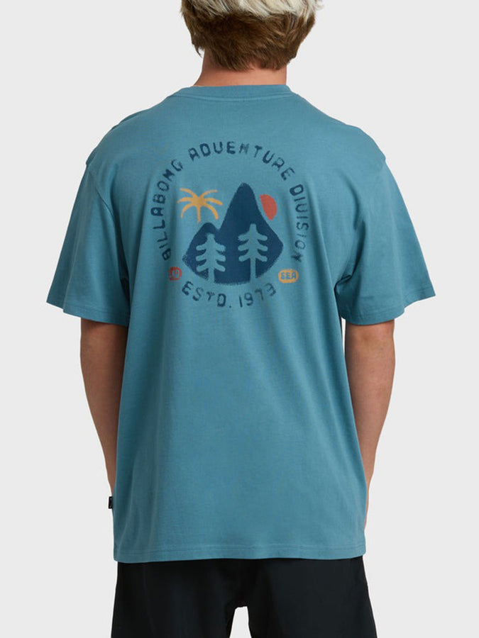 Billabong Rockies Adiv Premium T-Shirt Spring 2026 | VINTAGE BLUE (VBL)