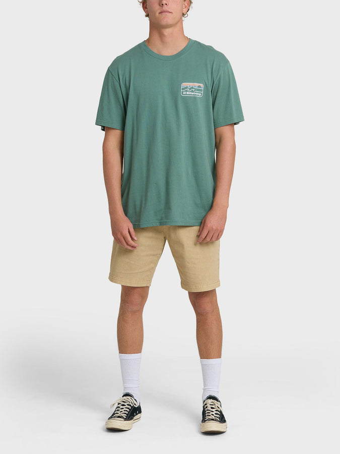 Billabong Runner Premium T-Shirt Spring 2026 | SEA GREEN (SGR)