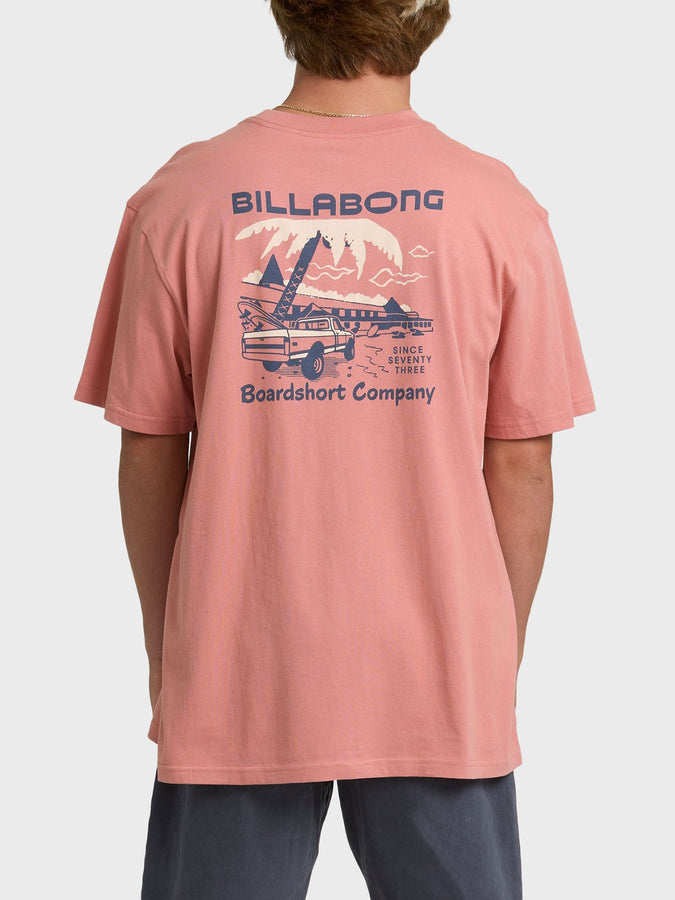 Billabong Tailgating Premium T-Shirt Spring 2026 | ASH ROSE (ASR)