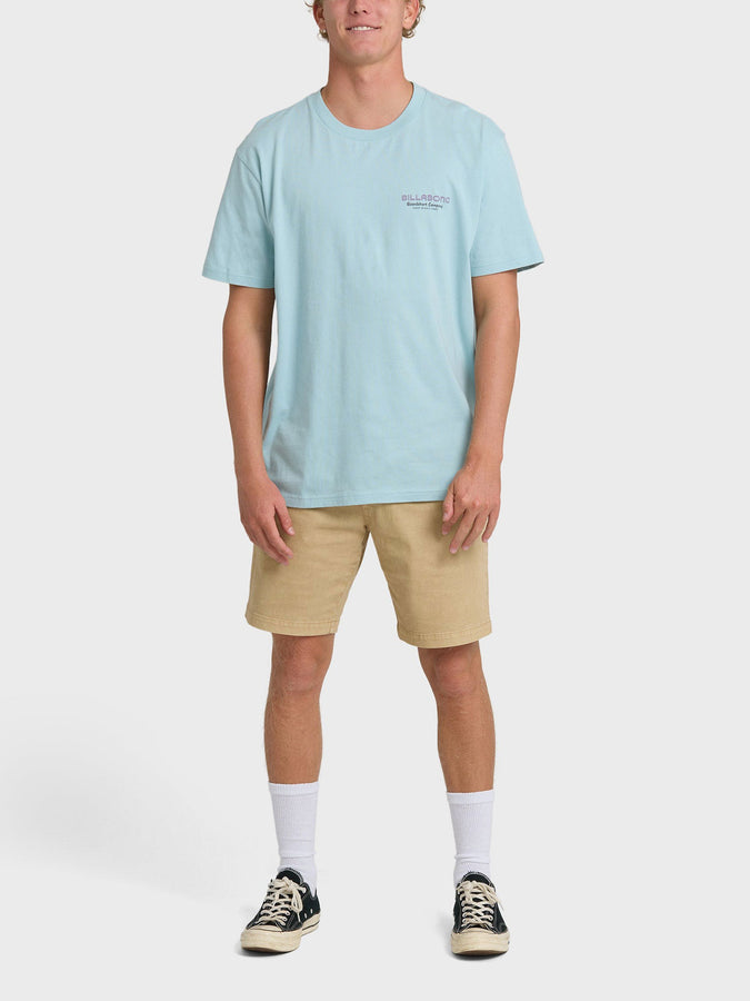 Billabong Tailgating Premium T-Shirt Spring 2026 | DUSTY BLUE (DBU)