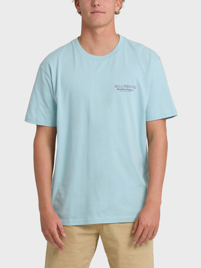 Billabong Tailgating Premium T-Shirt Spring 2026 | DUSTY BLUE (DBU)