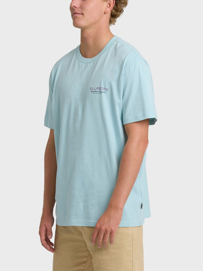 Billabong Tailgating Premium T-Shirt Spring 2026 | DUSTY BLUE (DBU)
