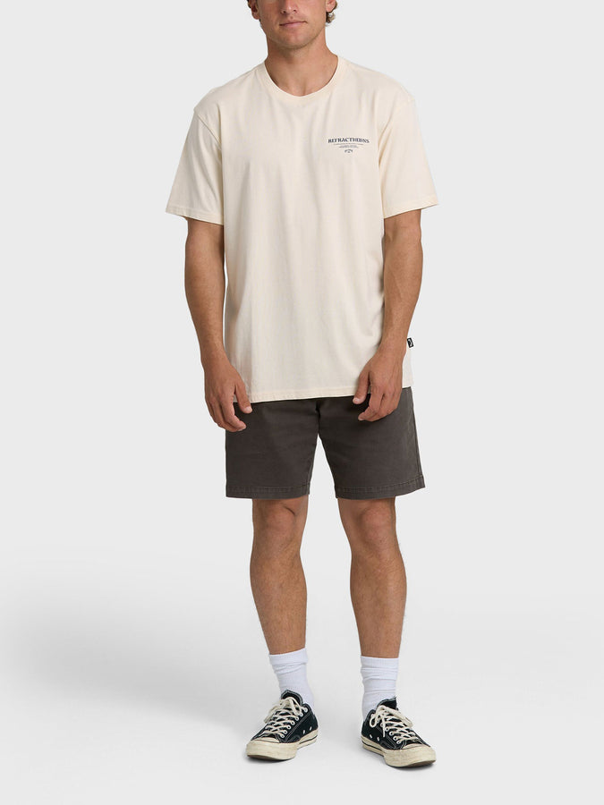 Billabong Refractions Premium T-Shirt Spring 2026 | OYSTER GREY (TFN0)