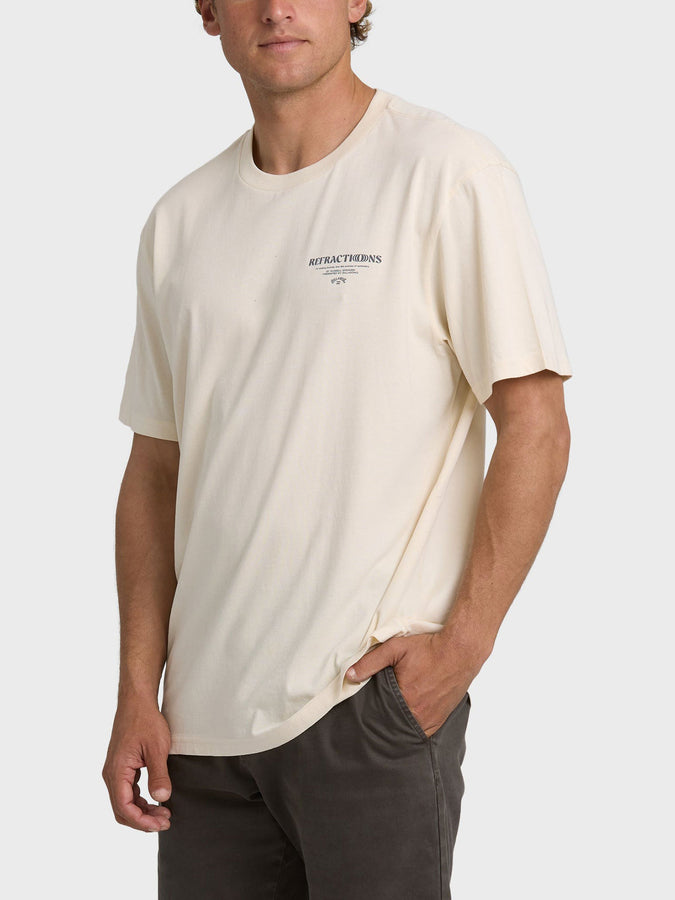 Billabong Refractions Premium T-Shirt Spring 2026 | OYSTER GREY (TFN0)