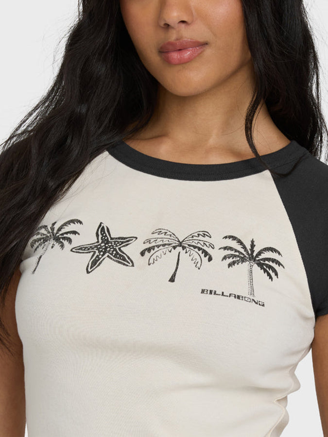 Billabong Des Tropic Raglan T-Shirt Spring 2026 | WHITE CAP (WCP)