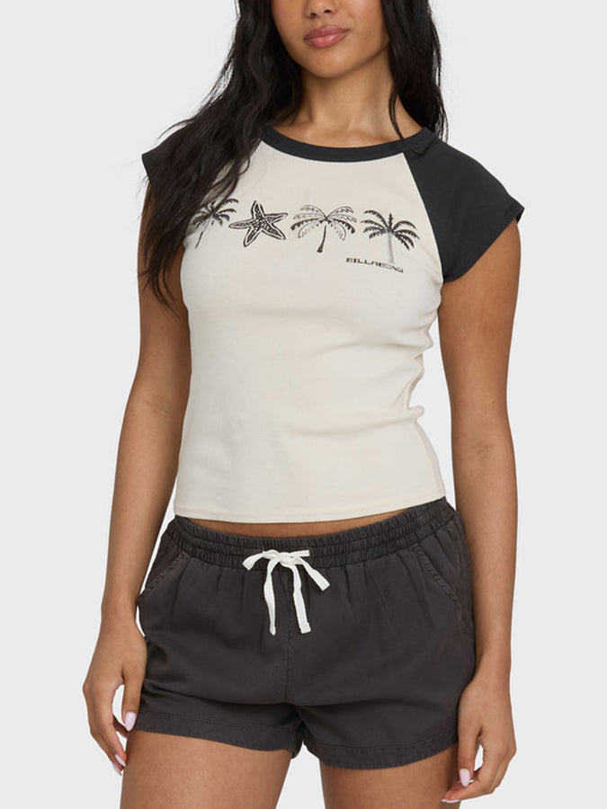 Billabong Des Tropic Raglan T-Shirt Spring 2026 | WHITE CAP (WCP)