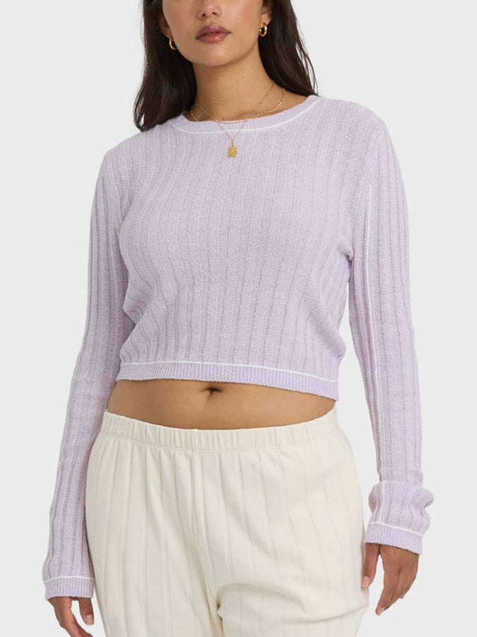 Billabong Clare Sweater Fall 2025 | VIOLET ICE (VIC)