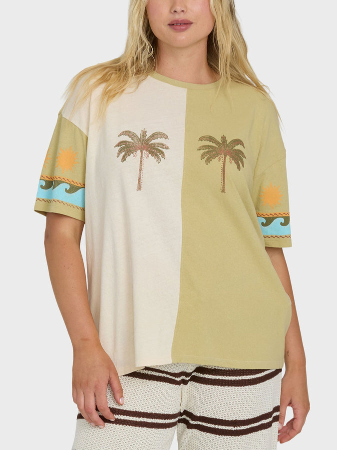 Billabong Split Palm T-Shirt Spring 2026 | WHITE CAP (WCP)