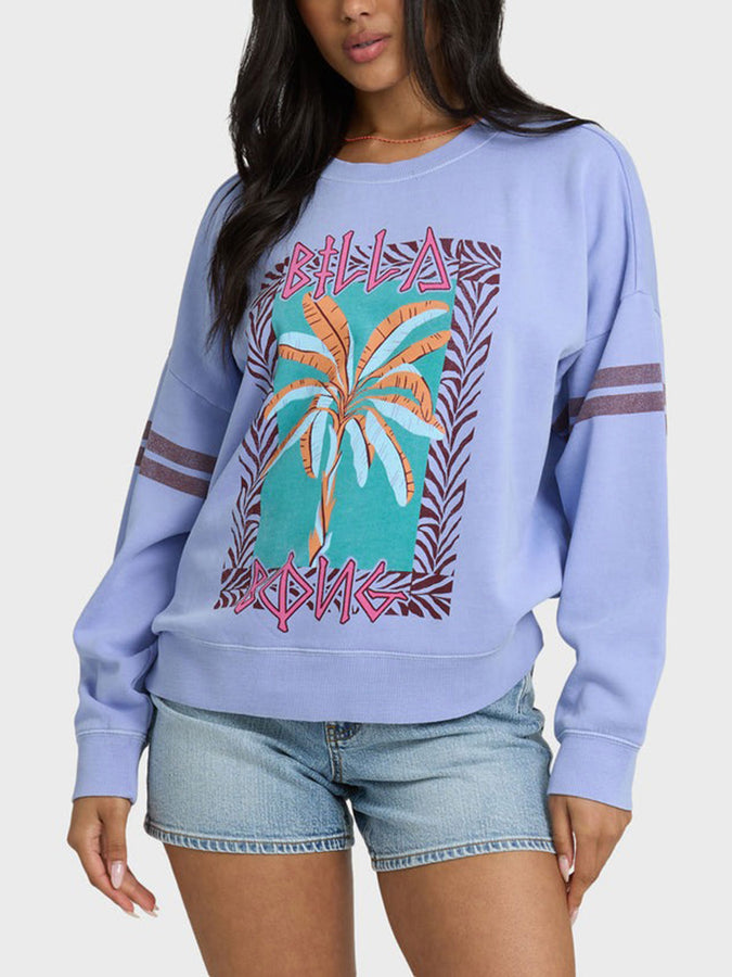 Billabong Echo Crewneck Sweatshirt Spring 2026 | ETWILIGHT BLUE (TWB1)