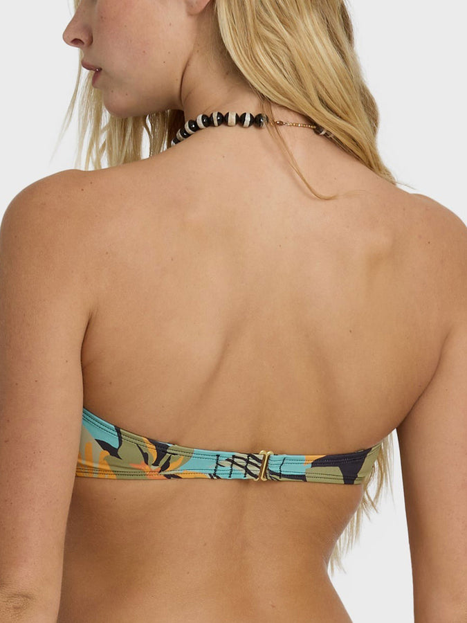 Billabong Des Tropiques V Bandeau Bikini Top Spring 2026 | BLACK MULTI (BLM1)