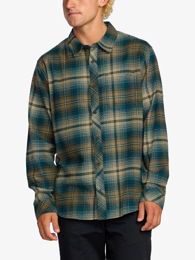 Billabong Coastline Flannel L/S Buttondown Shirt Fall 2025 | OTTER (OTR)