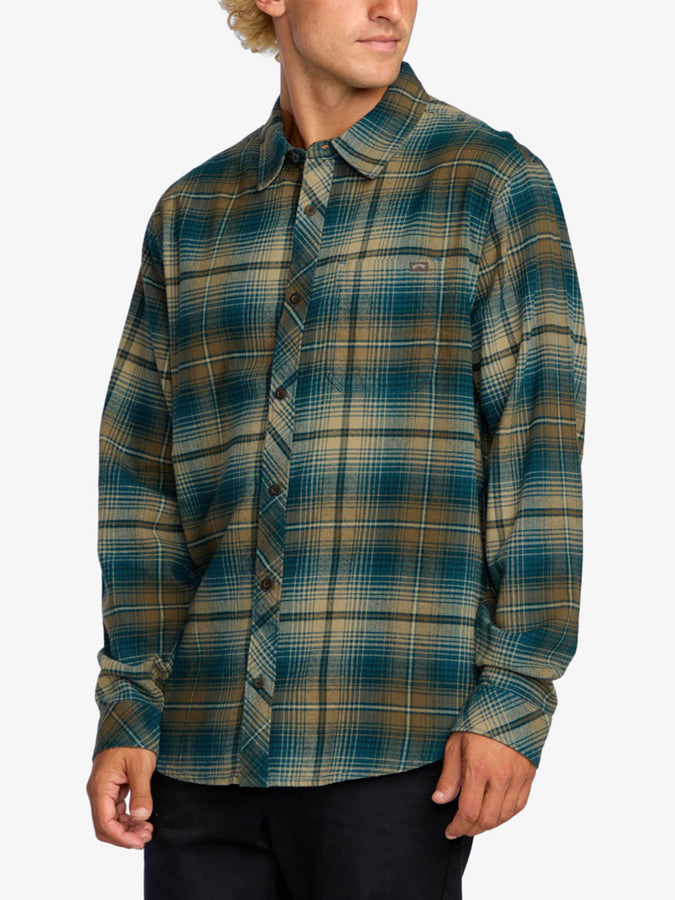 Billabong Coastline Flannel L/S Buttondown Shirt Fall 2025 | OTTER (OTR)
