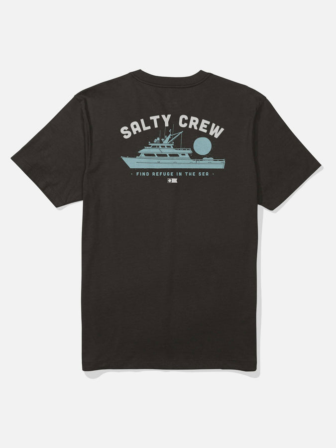 Salty Crew Overnight T-Shirt Spring 2026 | BLACK