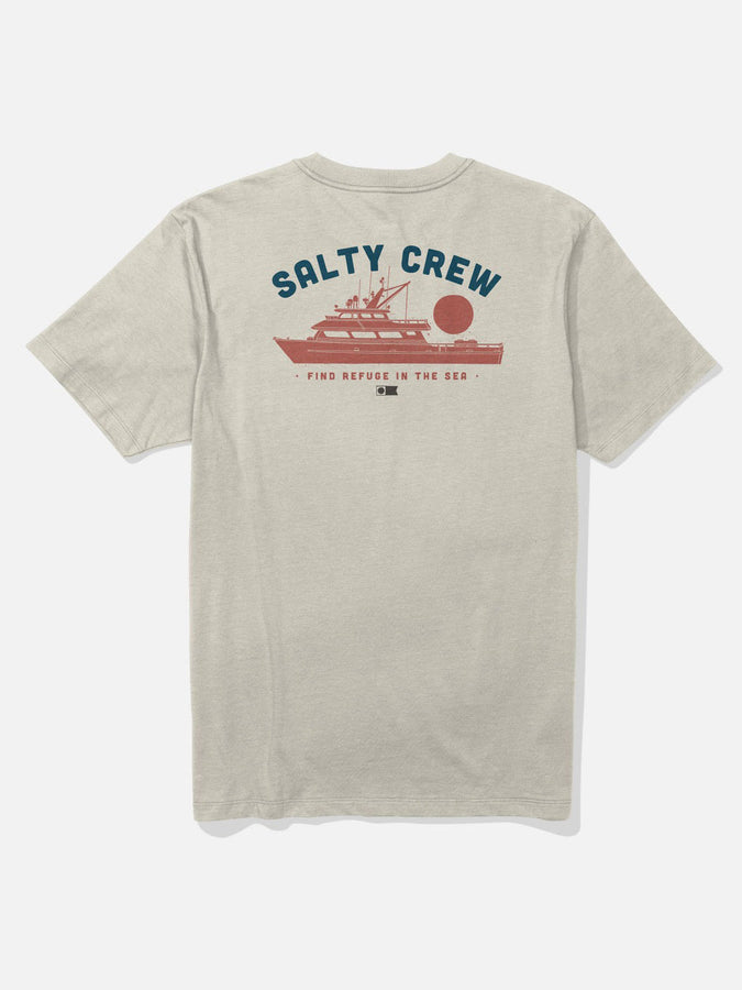 Salty Crew Overnight T-Shirt Spring 2026 | BONE