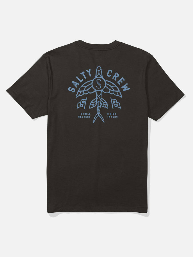 Salty Crew Flyer T-Shirt Spring 2026 | BLACK