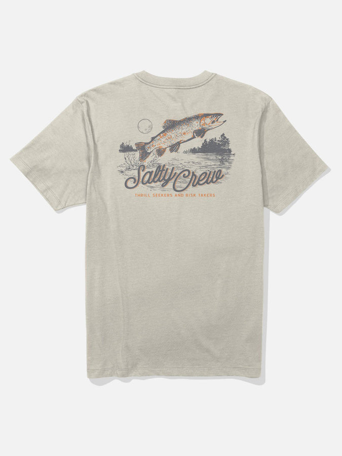 Salty Crew Fish Test T-Shirt Spring 2026 | BONE