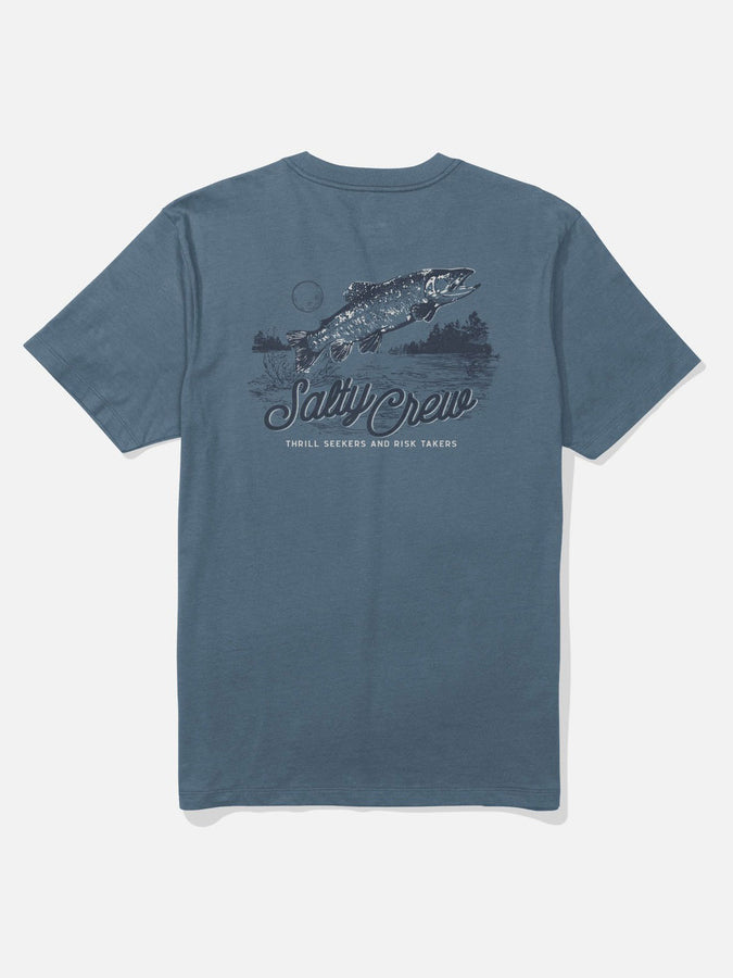Salty Crew Fish Test T-Shirt Spring 2026 | SLATE