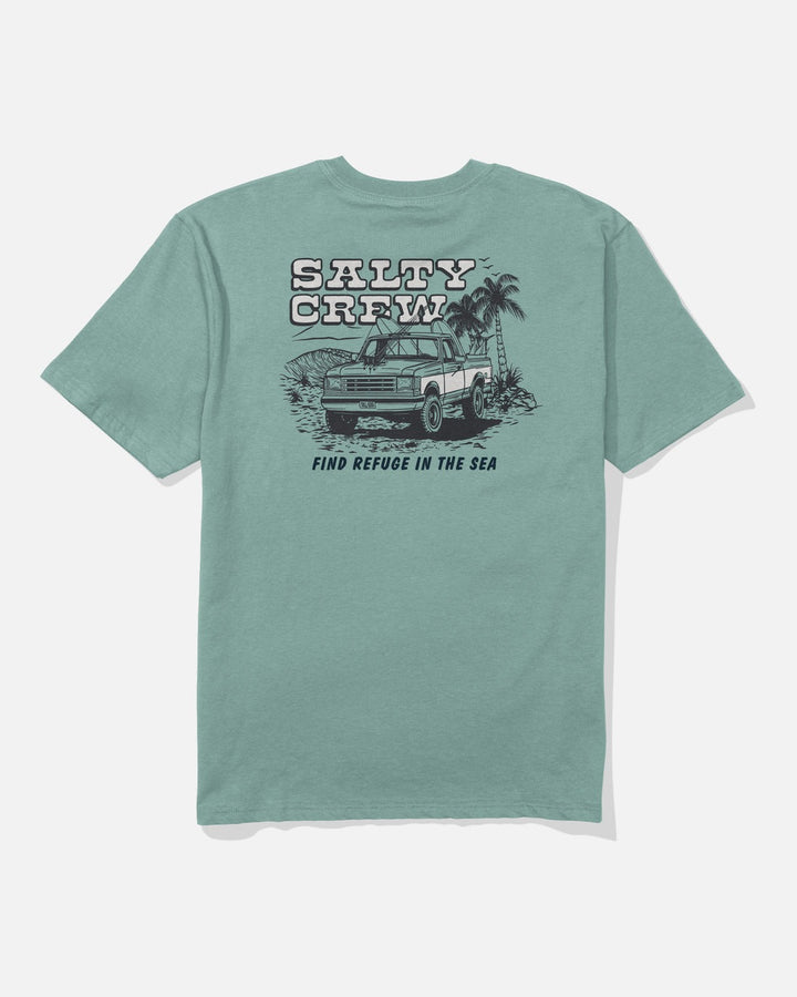 Salty Crew ruck Stop Classic T-Shirt Spring 2026 | MACKEREL