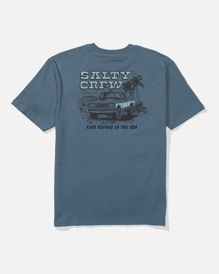 Salty Crew ruck Stop Classic T-Shirt Spring 2026 | SLATE