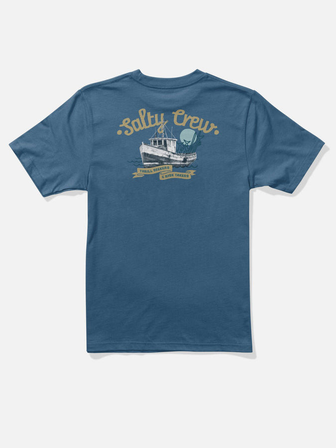 Salty Crew Hauler T-Shirt Spring 2026 | CAST BLUE