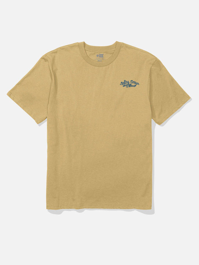 Salty Crew Hauler Classic T-Shirt Spring 2026 | MINERAL YELLOW