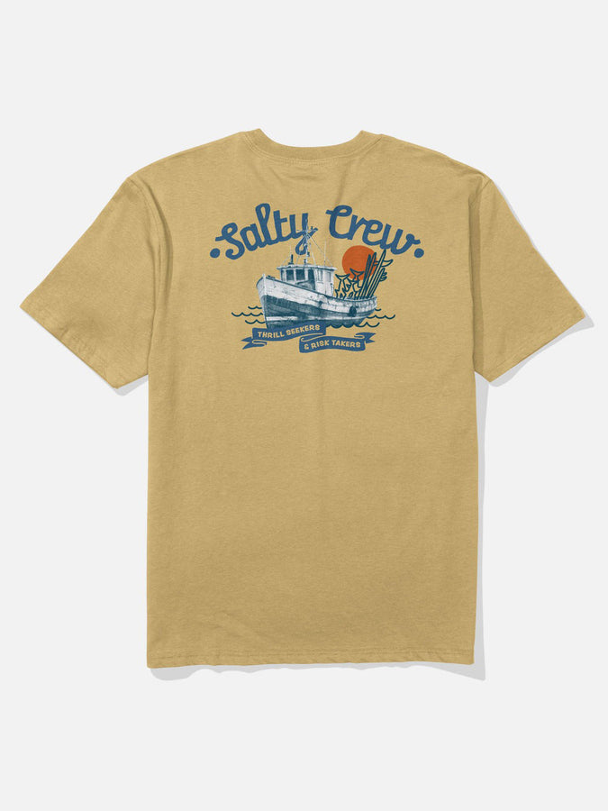 Salty Crew Hauler Classic T-Shirt Spring 2026 | MINERAL YELLOW