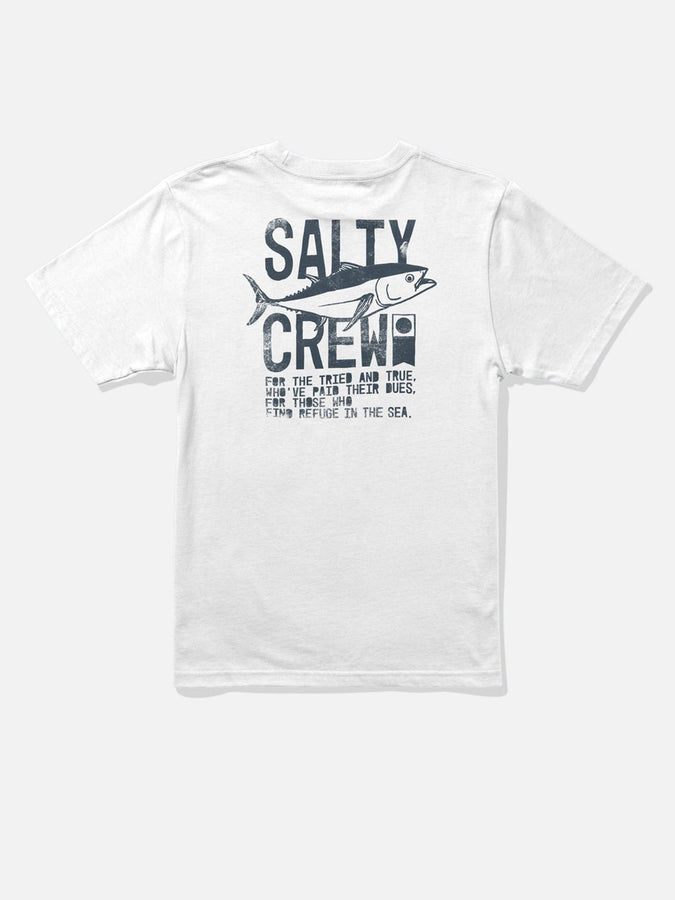 Salty Crew Tried And True T-Shirt Spring 2026 | WHITE