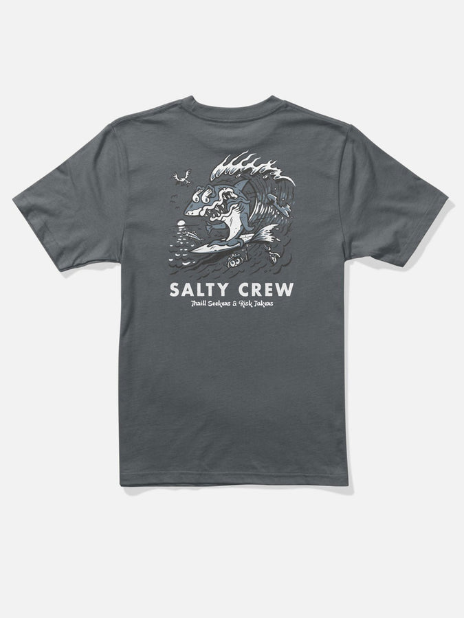 Salty Crew Surf Shark T-Shirt Spring 2026 | CHARCOAL
