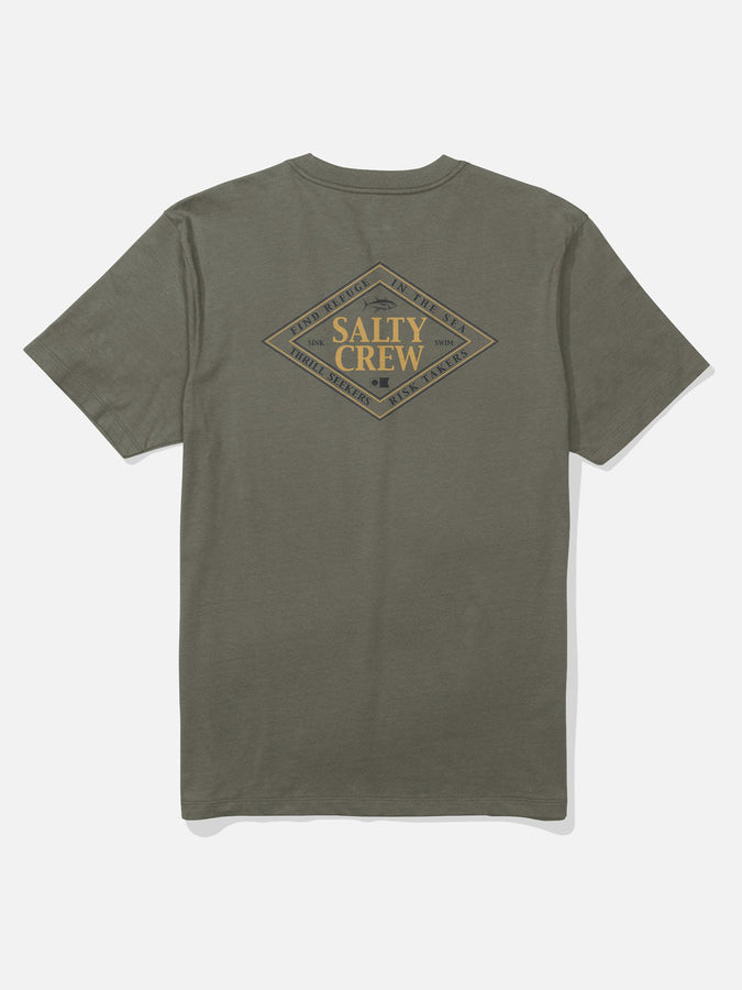 Salty Crew Iconic T-Shirt Summer 2026 | DUSTY OLIVE